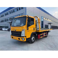 HOWO 5 Ton One Tow Two Road Wrecker Truck